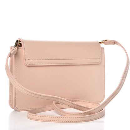 Chloe Smooth Calfskin Drew Bijou Clutch Cement Pink 4 of 9