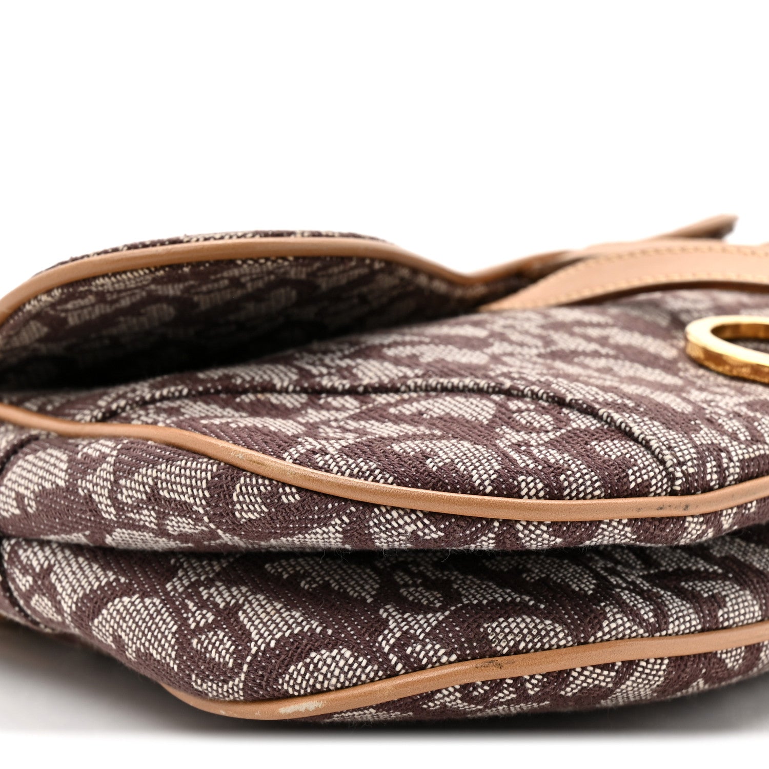 Christian Dior Monogram Double Saddle Bag Brown 10 of 17