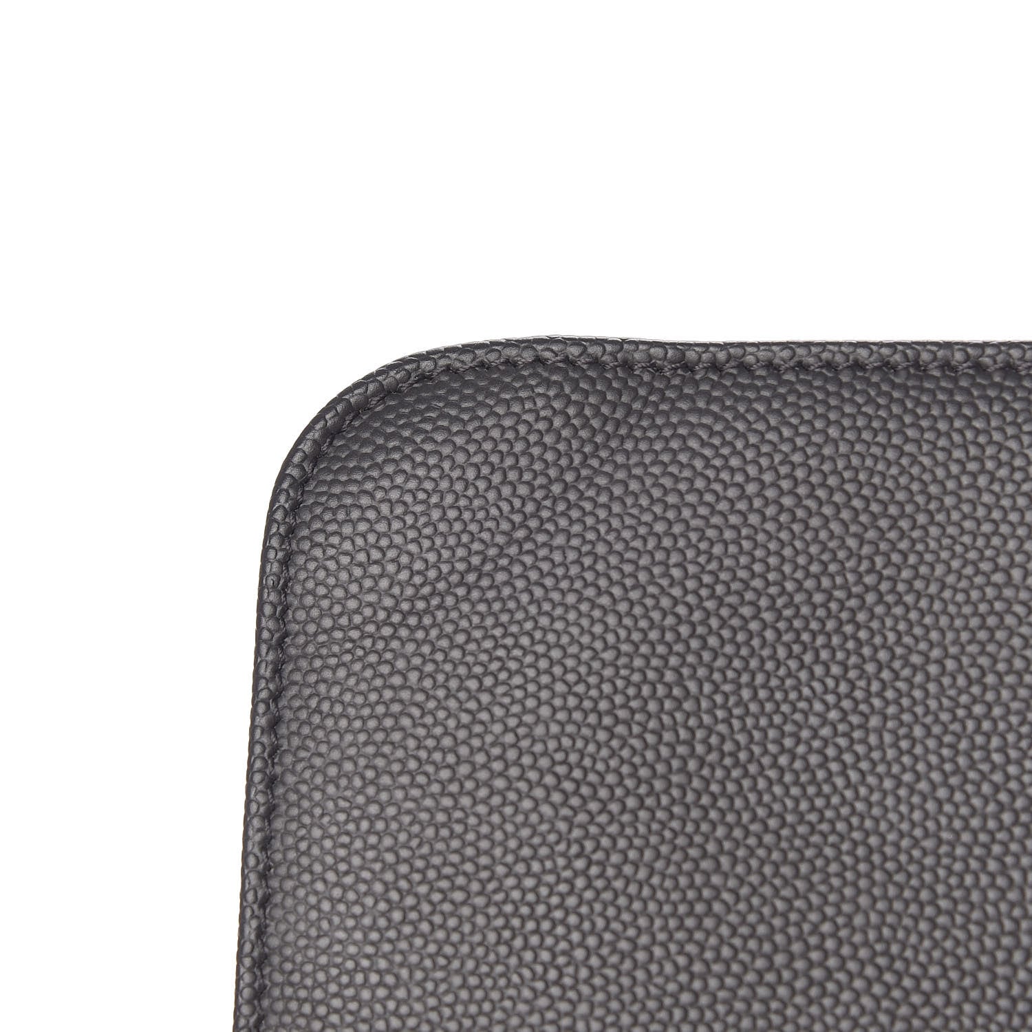 Saint Laurent Grain De Poudre Classic Zip Around Travel Wallet Coal 9 of 9