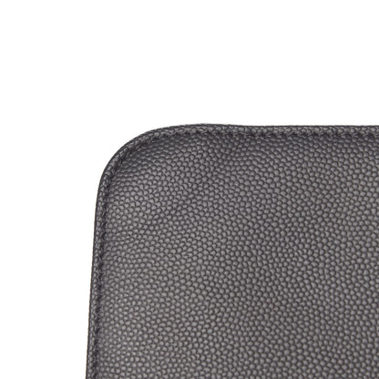 Saint Laurent Grain De Poudre Classic Zip Around Travel Wallet Coal 9 of 9