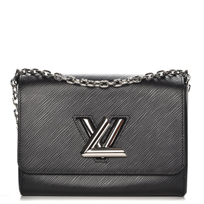 Louis Vuitton Epi Twist Shoulder Bag MM Black 1 of 8