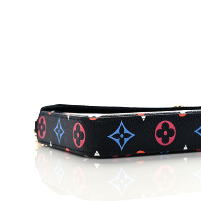 Louis Vuitton Game On Felicie Chain Wallet Black 8 of 10