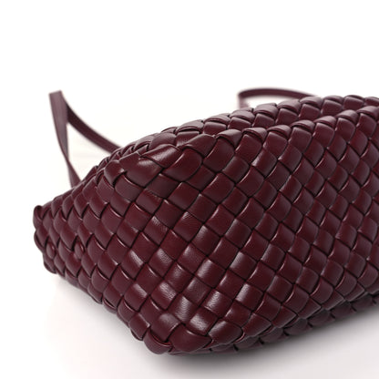 Bottega Veneta Nappa Intrecciato Small Cobble Top Handle Bag Barolo 8 of 9