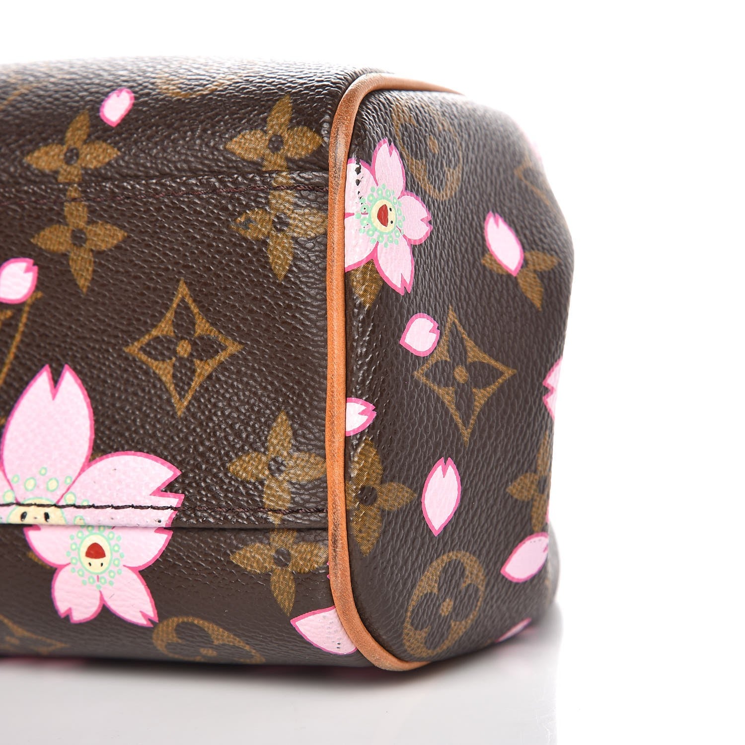 Louis Vuitton Monogram Cherry Blossom Sac Retro Bag Brown 7 of 11
