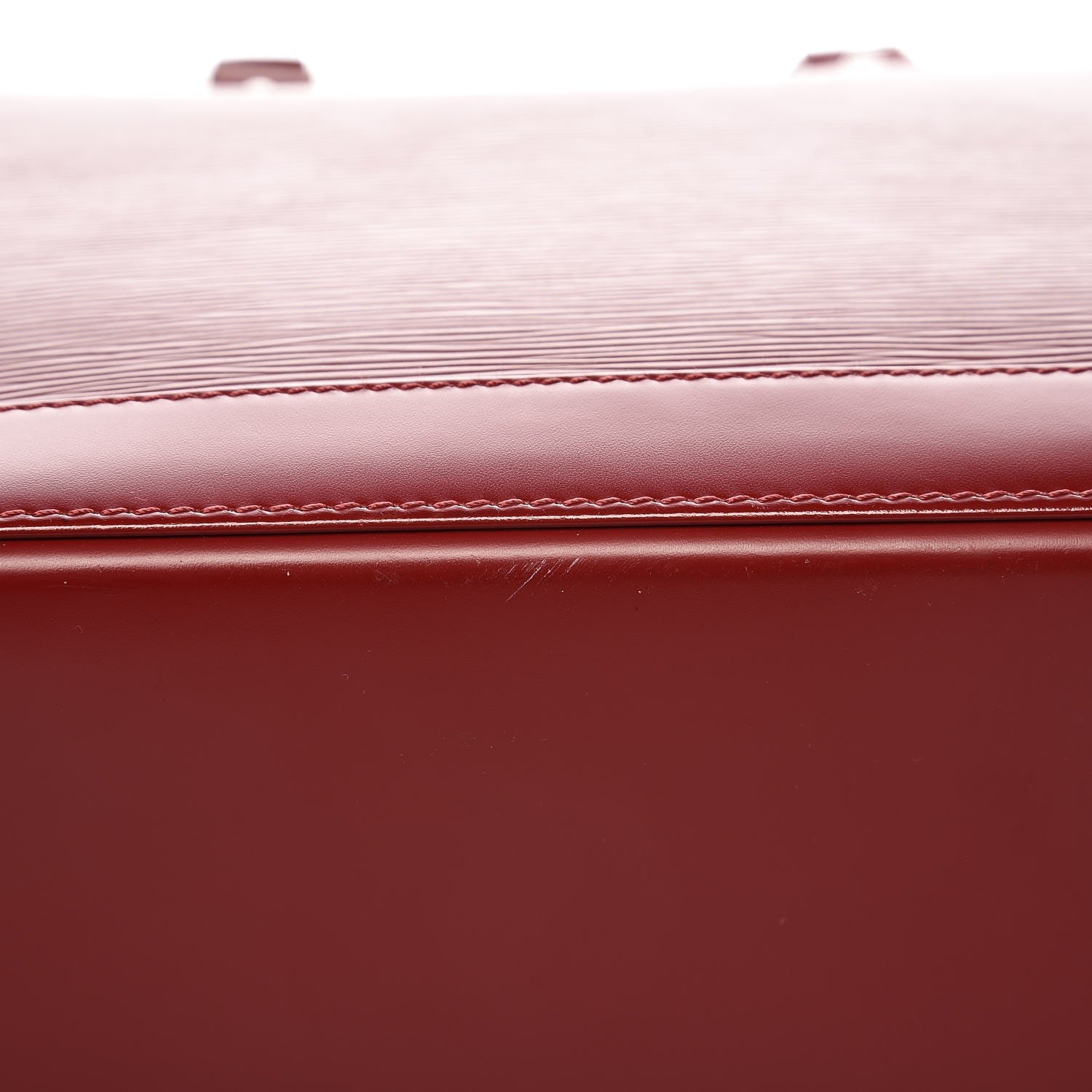 Louis Vuitton Epi Alma MM Rubis 11 of 13