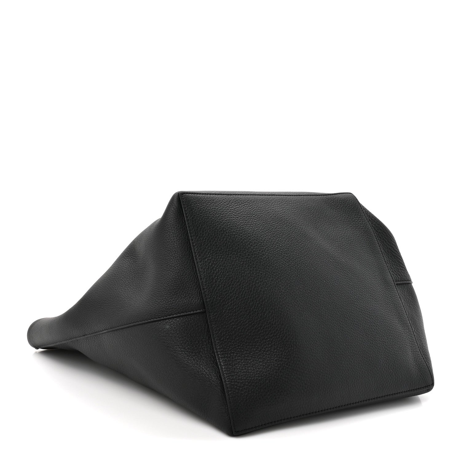 The Row Grained Calfskin Park Tote Three Black 5 of 10