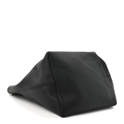 The Row Grained Calfskin Park Tote Three Black 5 of 10