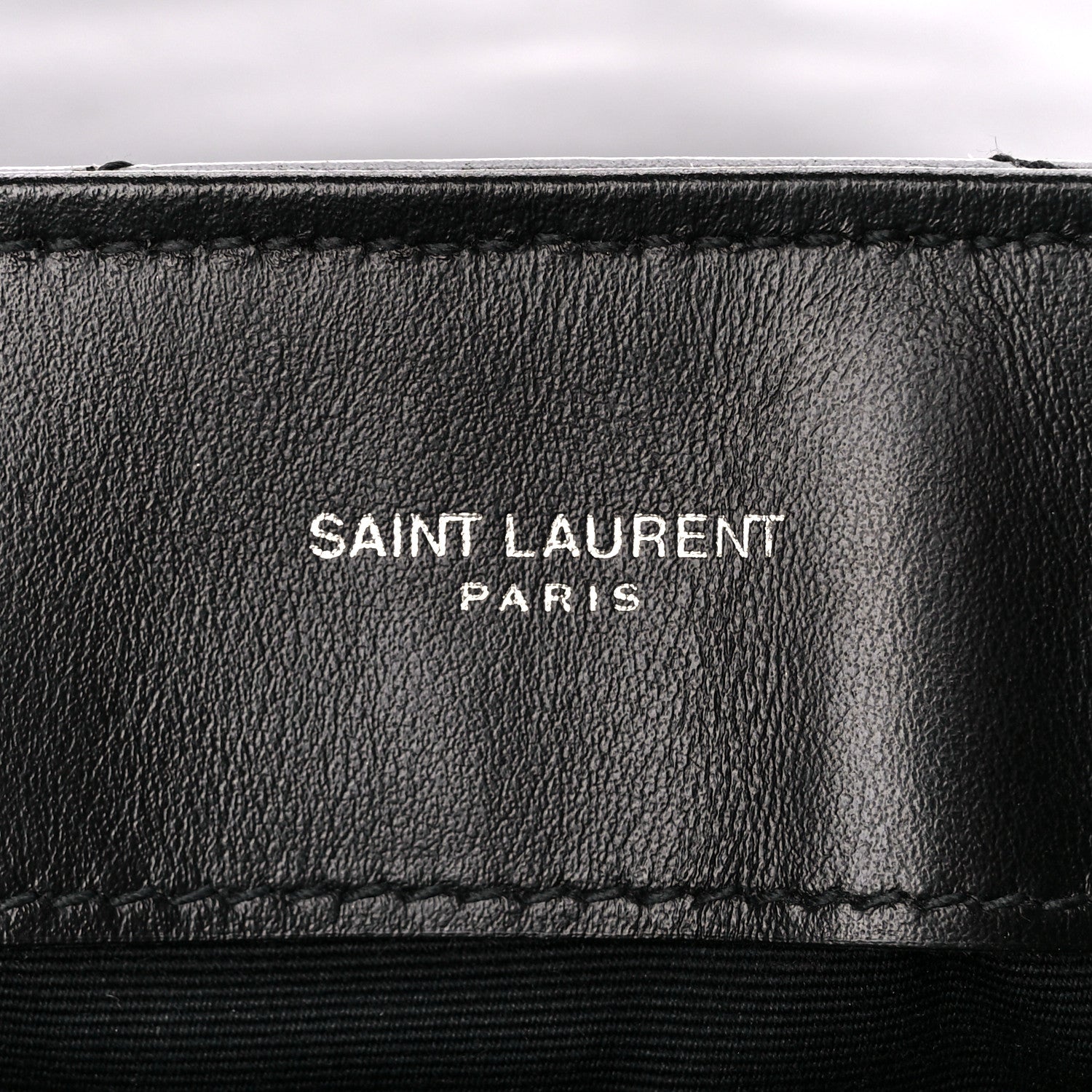 Saint Laurent Calfskin Y Quilted Monogram Medium Loulou Chain Satchel Black 6 of 11