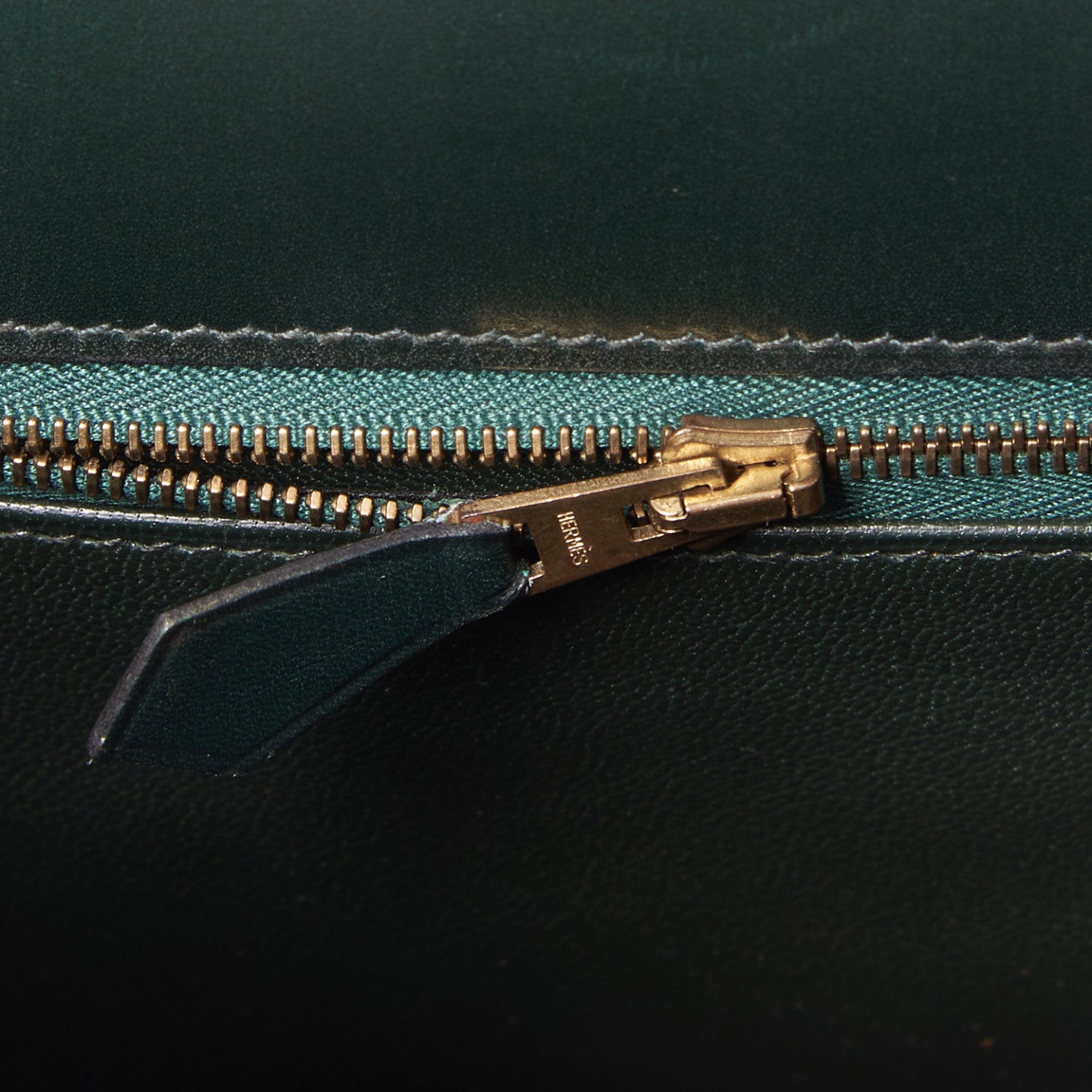 Hermes Box Kelly Sellier 32 Vert Fonce 25 of 32