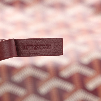 Goyard Goyardine Reversible Mini Anjou Burgundy 14 of 23