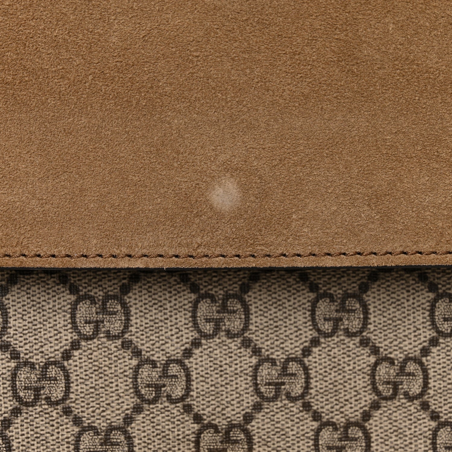 Gucci GG Supreme Monogram Small Dionysus Shoulder Bag Taupe 11 of 14