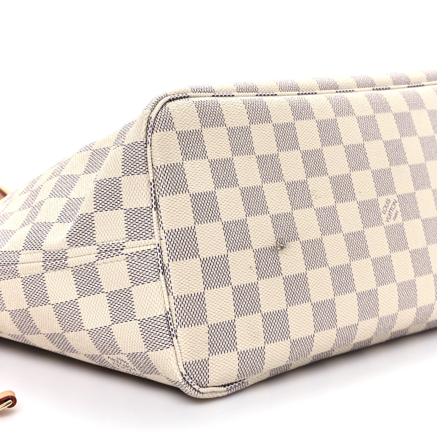Louis Vuitton Damier Azur Neo Neverfull MM Rose Ballerine 8 of 12