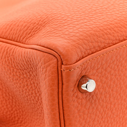 Hermes Togo Kelly Retourne 35 Orange 15 of 18