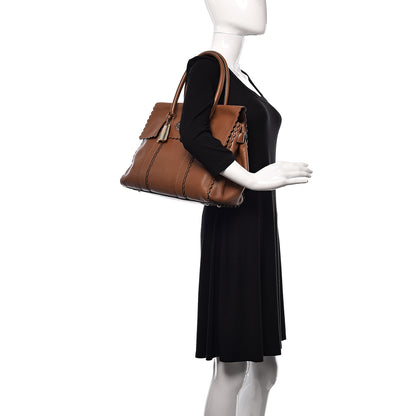 Mulberry Soft Matte Leather Cookie Bayswater Satchel Oak 2 of 10