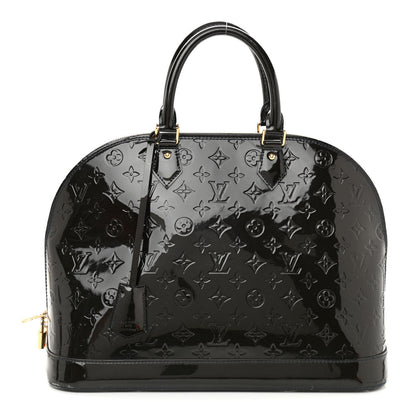 Louis Vuitton Vernis Alma GM Blue Infini 1 of 16