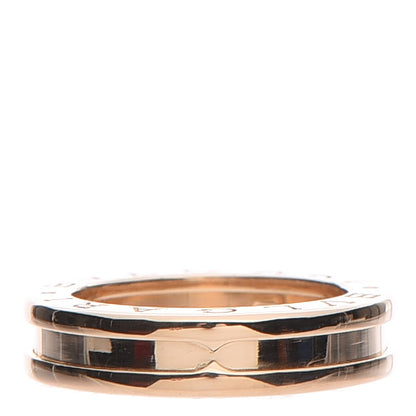 Bulgari 18K Yellow Gold B.Zero1 One-Band Ring 48 4.5 1 of 8