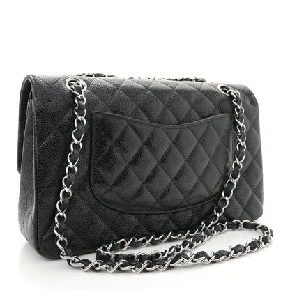 Chanel Caviar Quilted Medium Double Flap Black 3 of 10