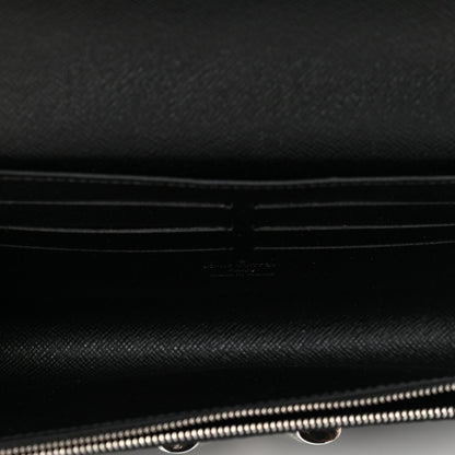 Louis Vuitton Epi Twist Chain Wallet Black 5 of 10