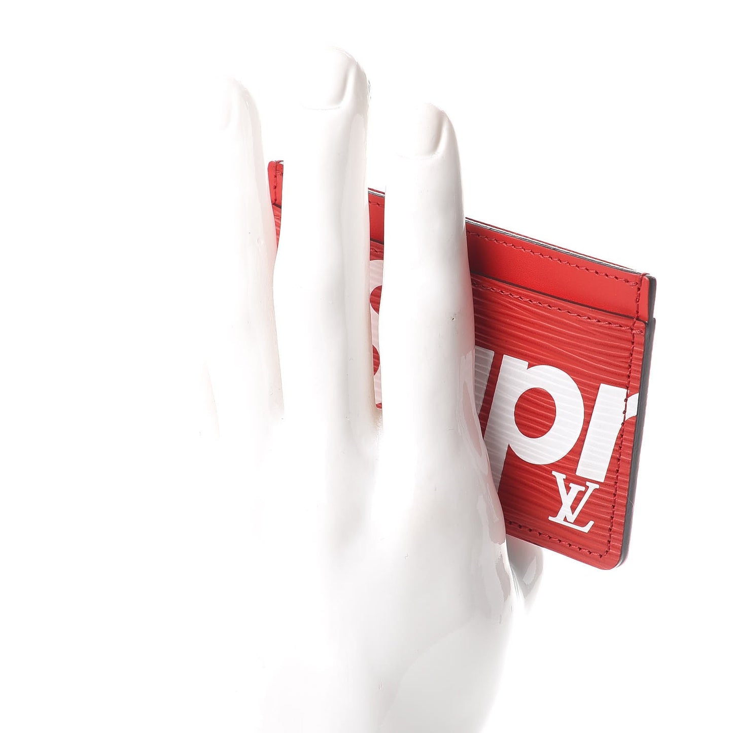 X SUPREME Epi Card Holder Red