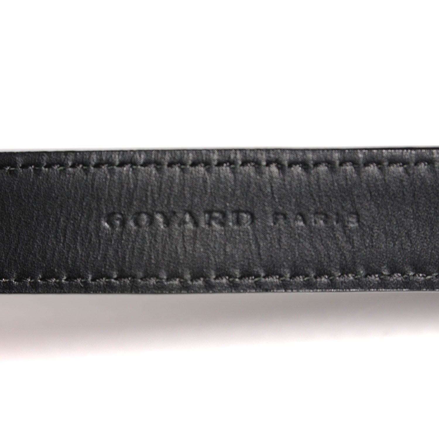 Goyard Calfskin Adjustable Shoulder Strap Black 4 of 6