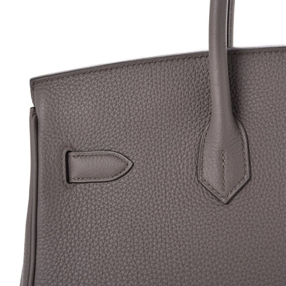 Hermes Togo Birkin 35 Etain 35 of 37