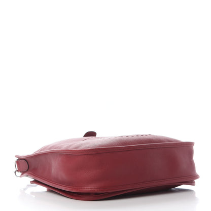 Hermes Epsom Evelyne III PM Rouge Grenat 3 of 15