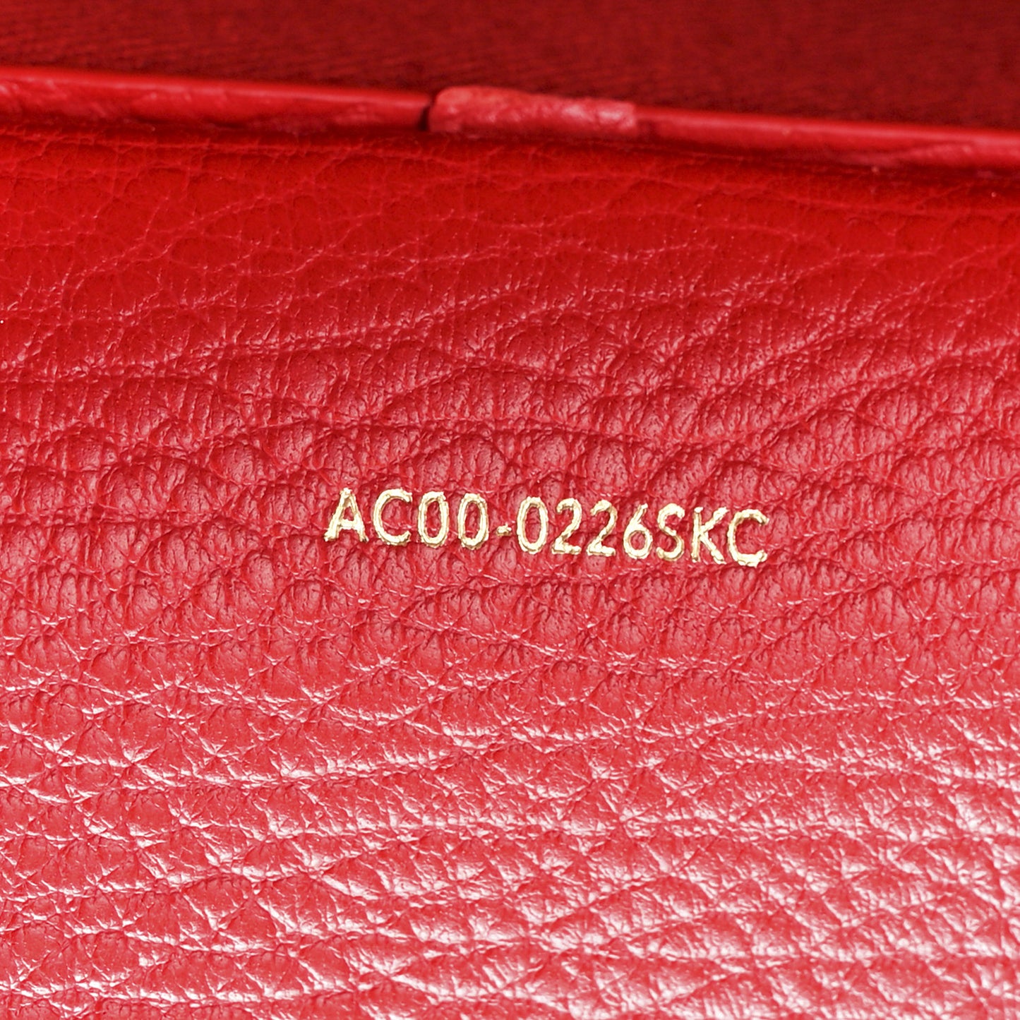 Textured Calfskin Mini Pashli Satchel Red