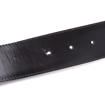 Gucci Guccissima Interlocking G Belt 95 38 Black 6 of 7