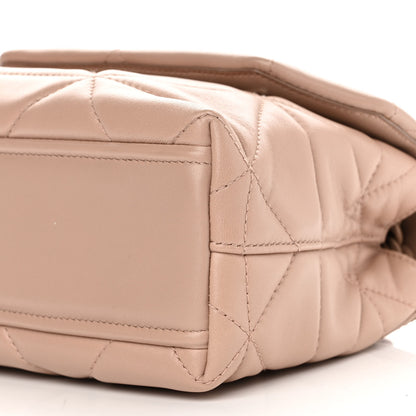 Prada Nappa Triangle Stitched Small Spectrum Bag Cipria 8 of 8