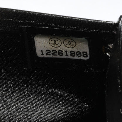 Chanel Patent Calfskin Lucky Symbols Yen Wallet Black 8 of 10