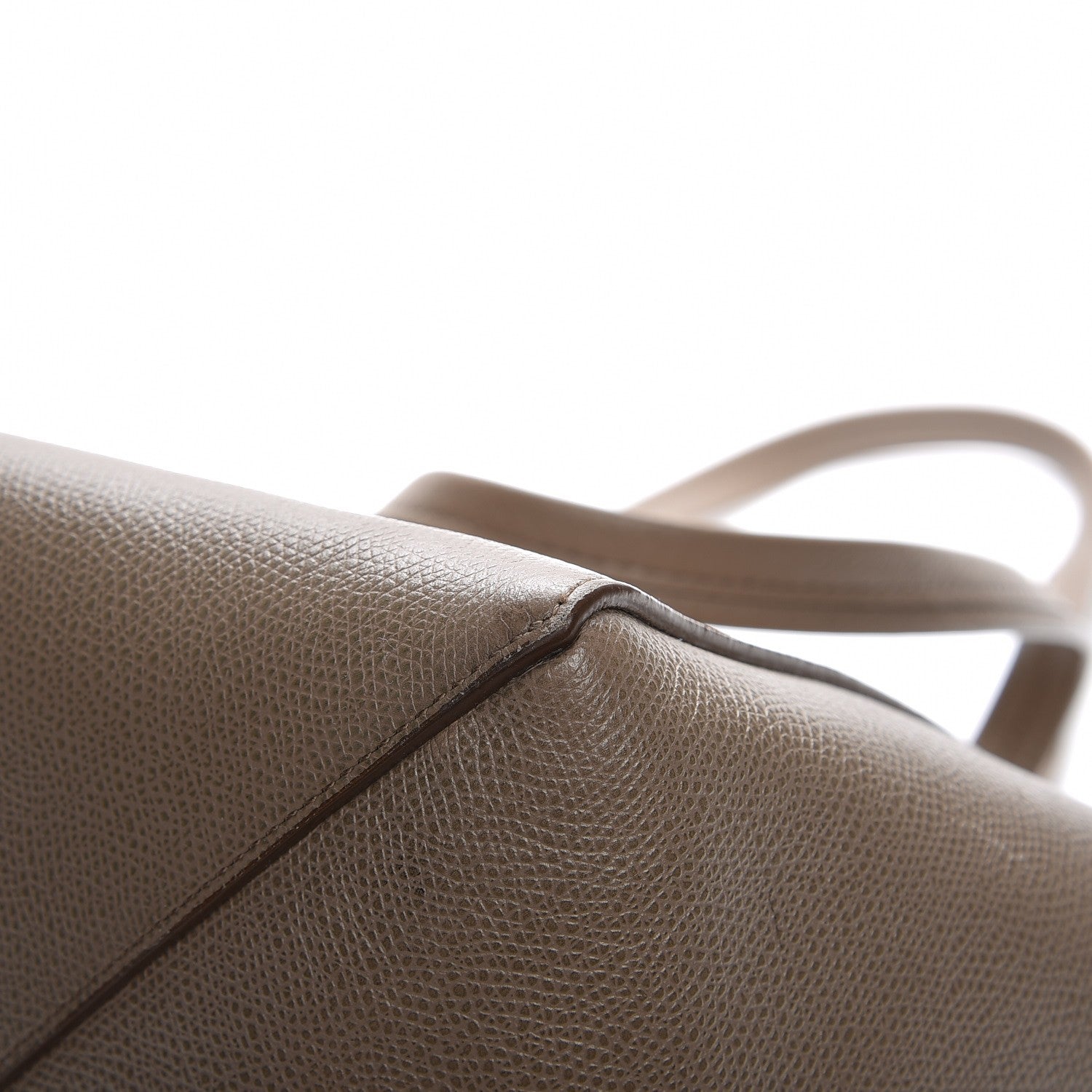 Celine Grained Calfskin Small Horizontal Cabas Phantom Taupe 10 of 13