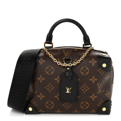 Louis Vuitton Monogram Petite Malle Souple Black 1 of 9