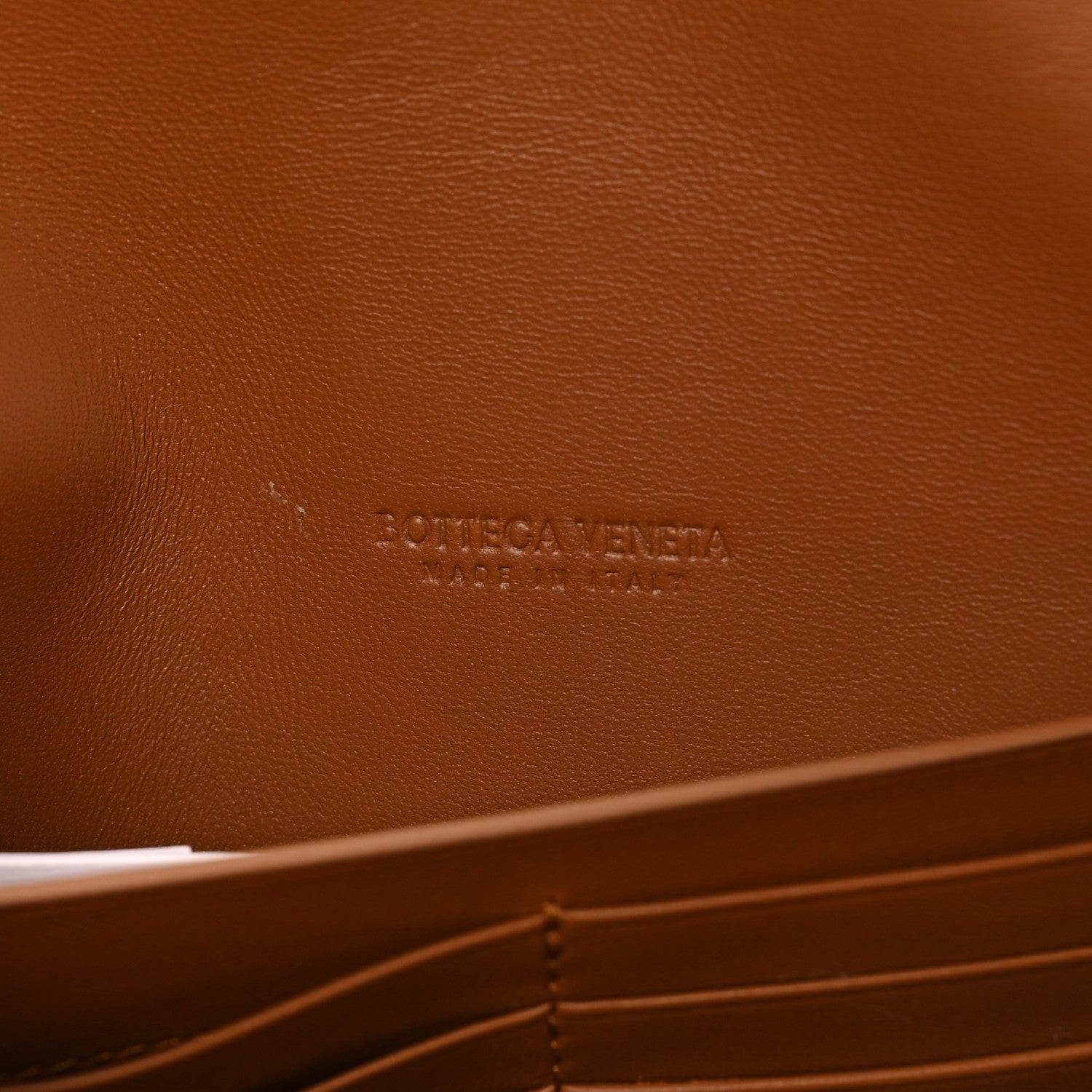 Bottega Veneta Suede Intrecciato Long Andiamo Top Handle Clutch Amber 6 of 7