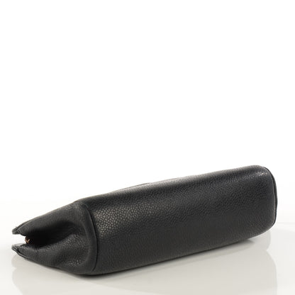 Chanel Caviar Timeless CC Cosmetic Pouch Black 5 of 10