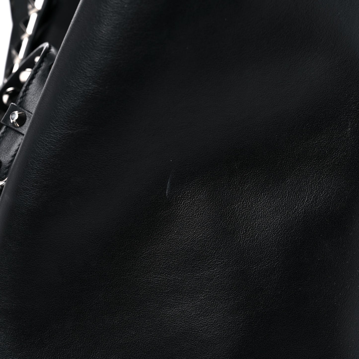 Grace Lux Studded Large Concept Shopper Tote Black