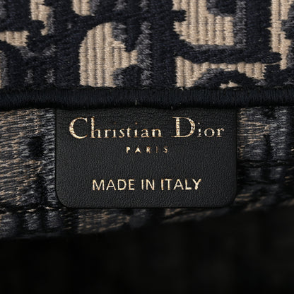Christian Dior Oblique Large Book Tote Blue Multicolor 6 of 10