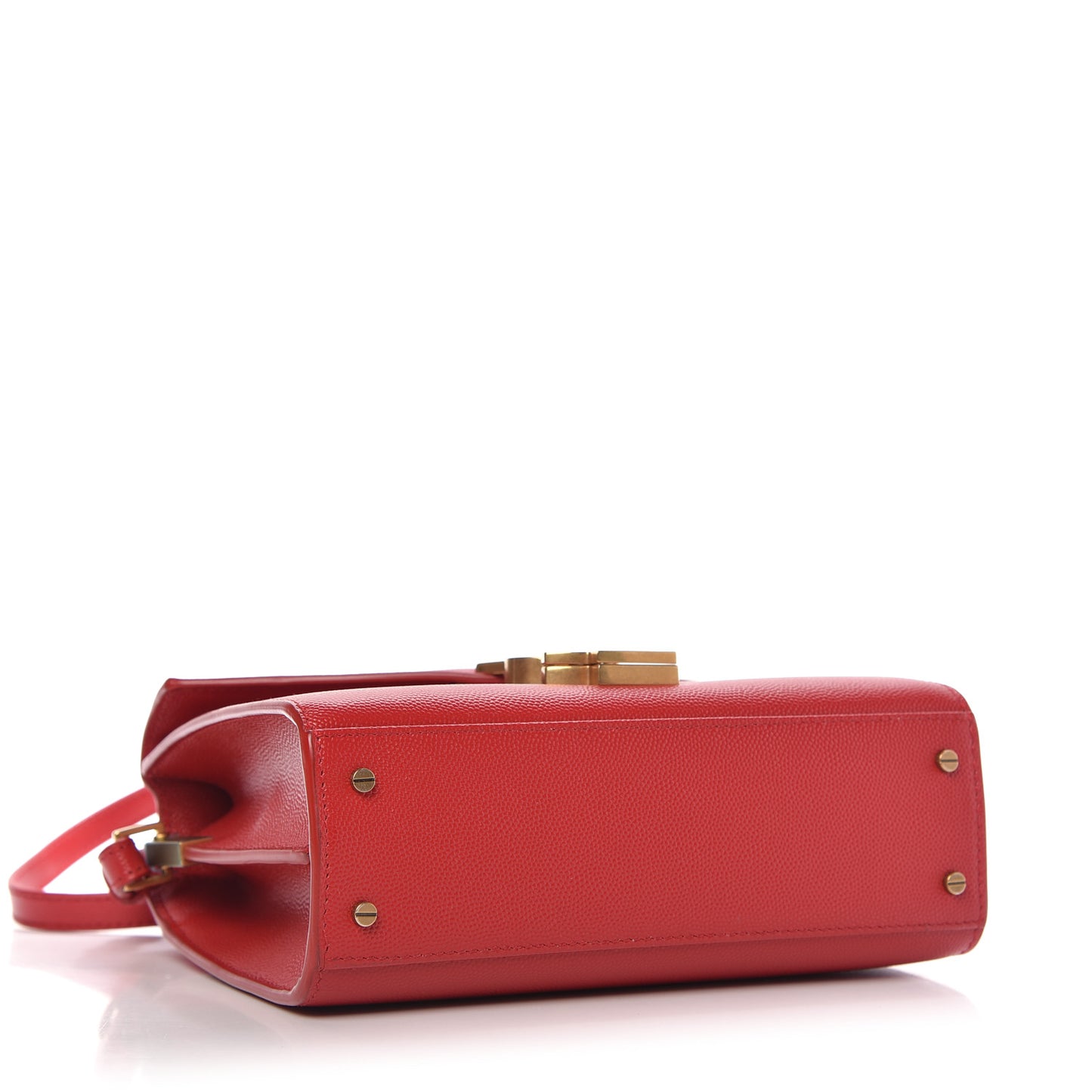 Grain de Poudre Mini Classic Monogram Cassandra Top Handle Red