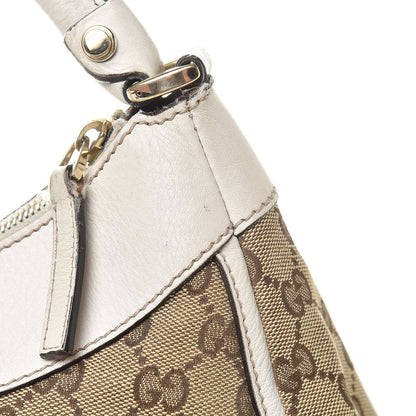 Gucci Monogram Large D Gold Hobo Off White 14 of 20