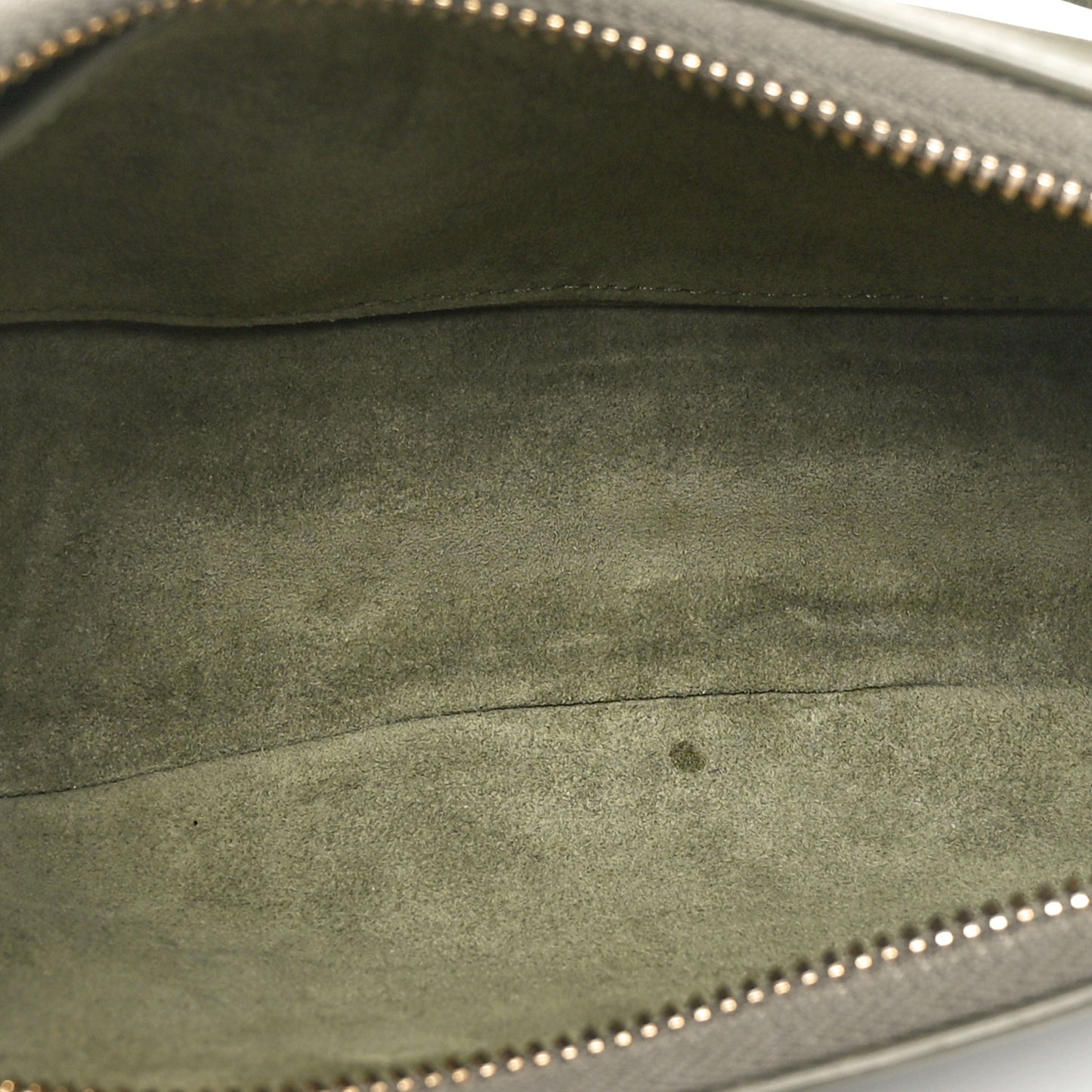 Smooth Calfskin Medium Strap Ava Shoulder Bag Dark Olive