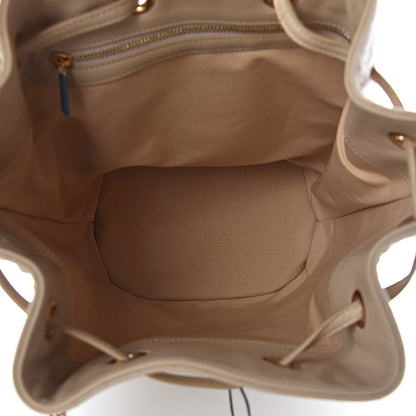 Celine Calfskin Quilted Small C Backpack Nude 5 of 10