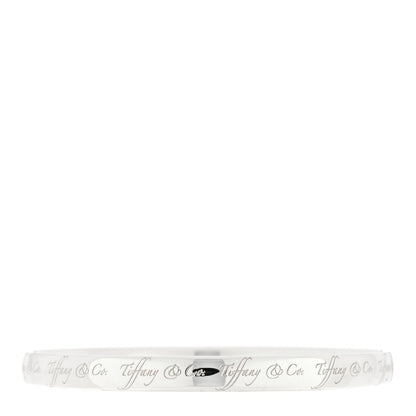 Tiffany Sterling Silver Notes Bangle Bracelet 2 of 3