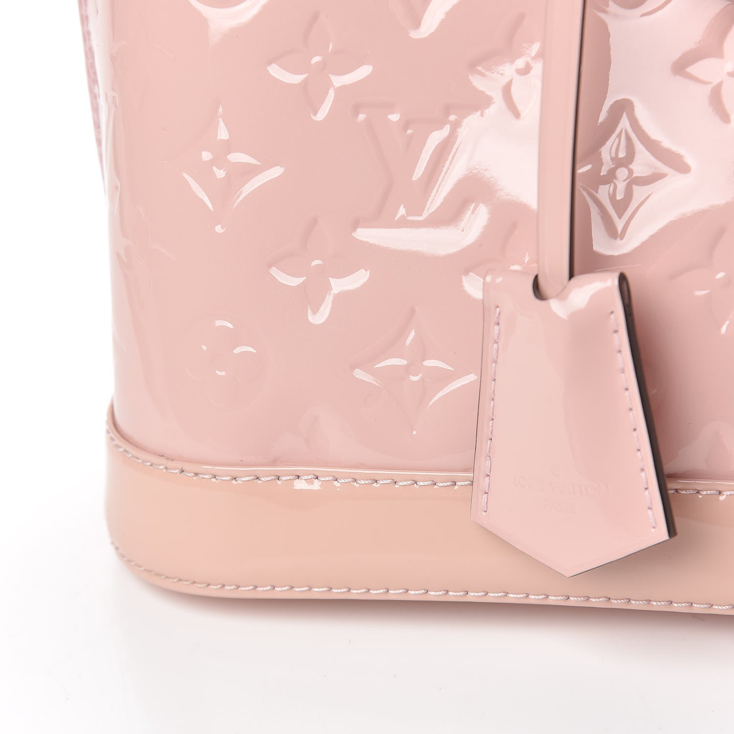 Louis Vuitton Vernis Alma PM Rose Ballerine 9 of 15