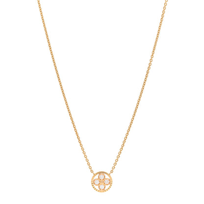 Louis Vuitton 18K Pink Gold Diamond Blossom BB Pendant Necklace 1 of 4