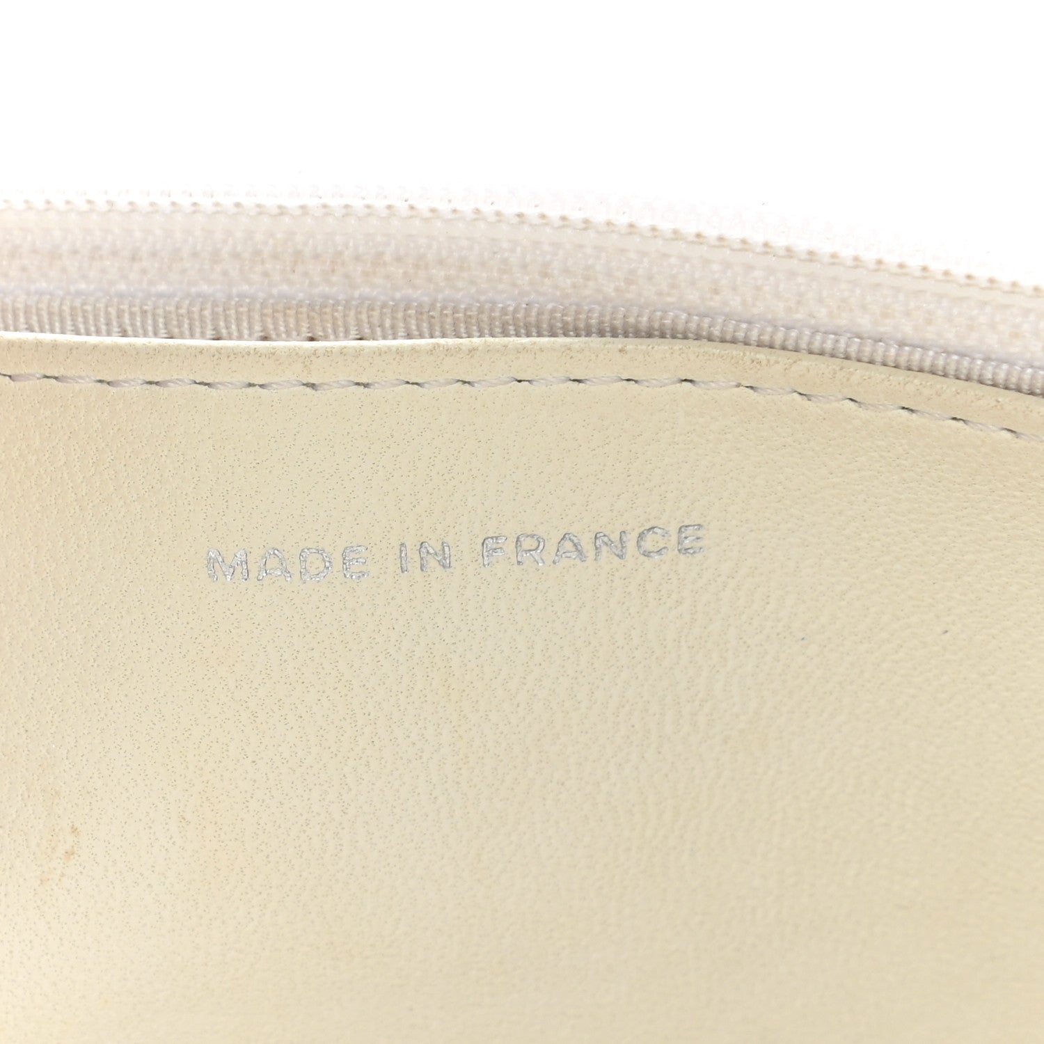 Chanel Perforated Lambskin Quilted Wallet On Chain WOC Beige 7 of 14