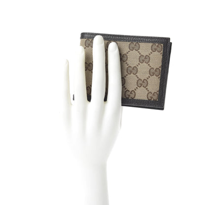 Gucci Monogram Bi-Fold Wallet Dark Brown 2 of 10