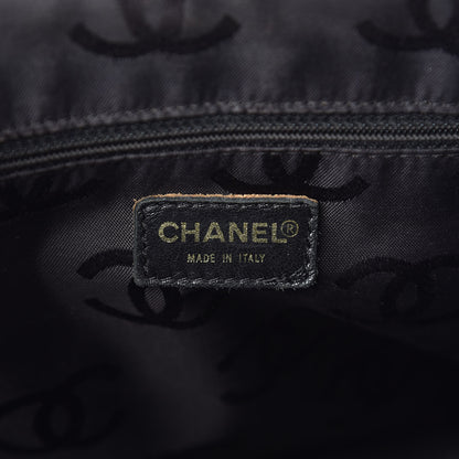 Chanel Calfskin Contrast Stitch Surpique Bowler Black 8 of 11