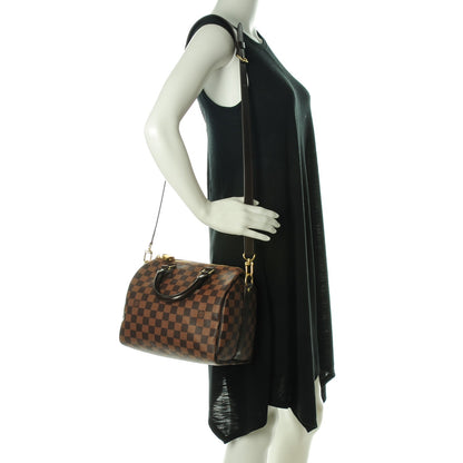 Louis Vuitton Damier Ebene Speedy Bandouliere 25 2 of 8