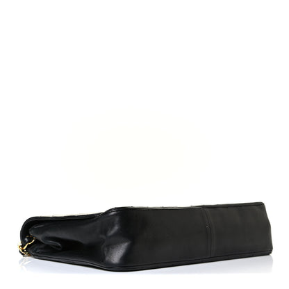 Chanel Lambskin Diagonal Quilted Small Single Flap Black 3 of 8
