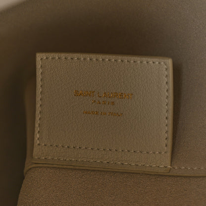 Saint Laurent Calfskin Toy Shopping Tote Crema Soft 6 of 11