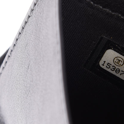 Chanel Patent Quilted Brilliant Yen Wallet Black 8 of 8